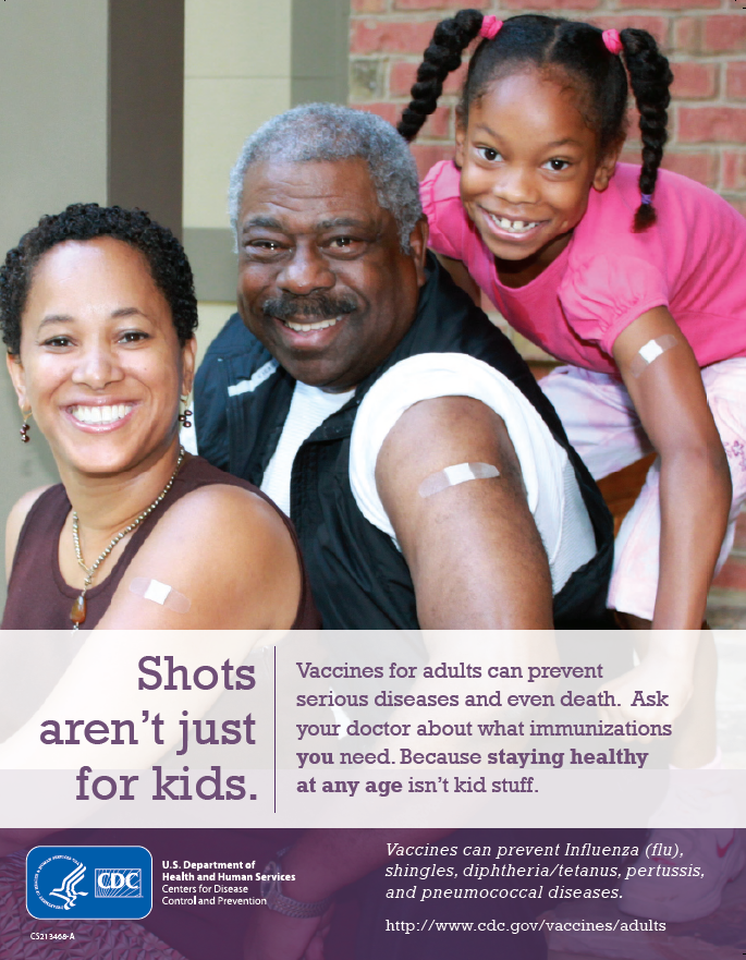 ADULTS 65+: Shots Aren't Just for Kids (English only)